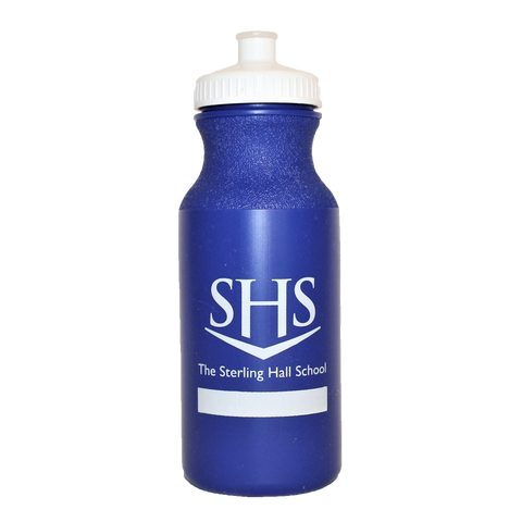 Blue Plastic (BPA Free) Water Bottle